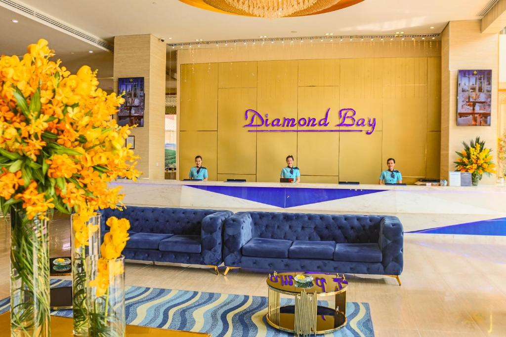 Diamond Bay Hotel пляж
