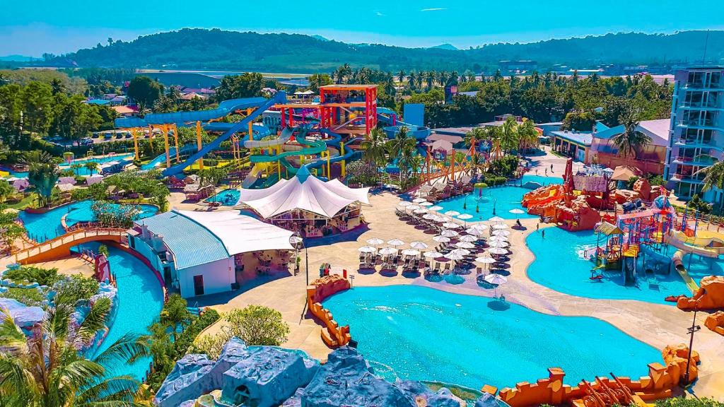 Splash Beach Resort вид с высоты
